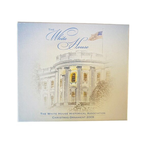 The White House Christmas Ornament 2009 Historical Association With Original Box - Picture 4 of 4